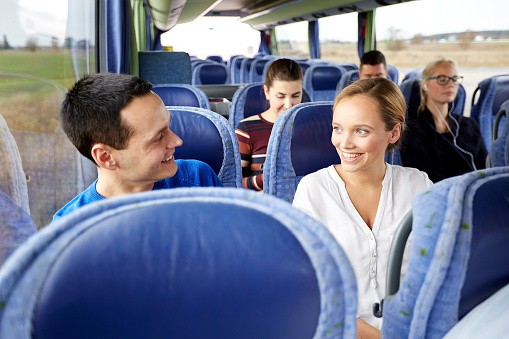 Employee Shuttle Service - Happy Employees