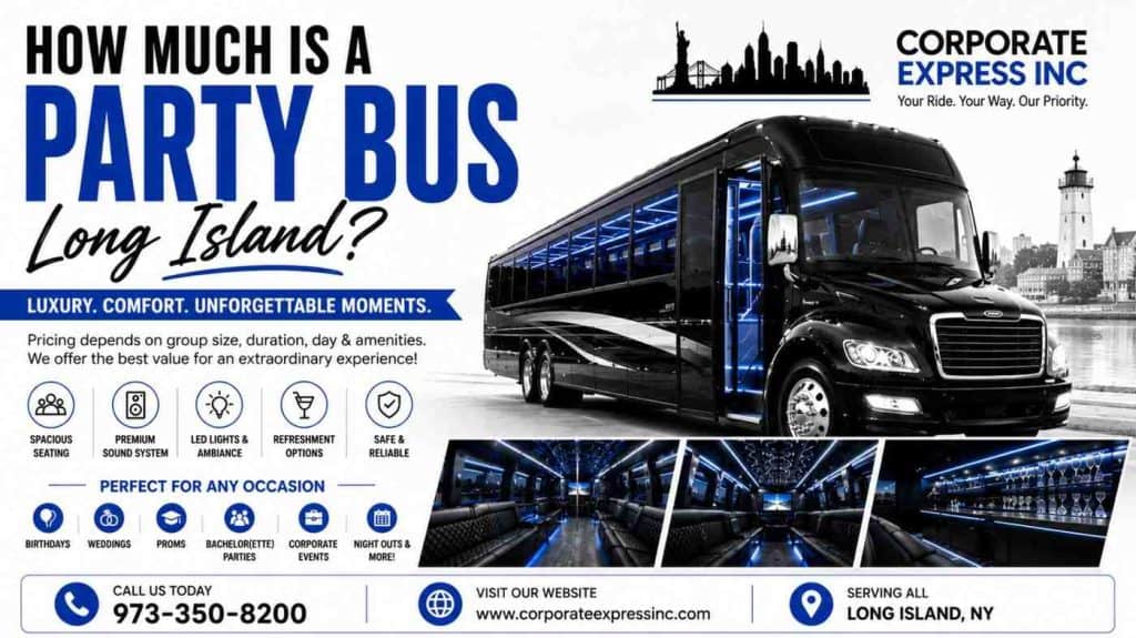 How Much Is A Party Bus Long Island