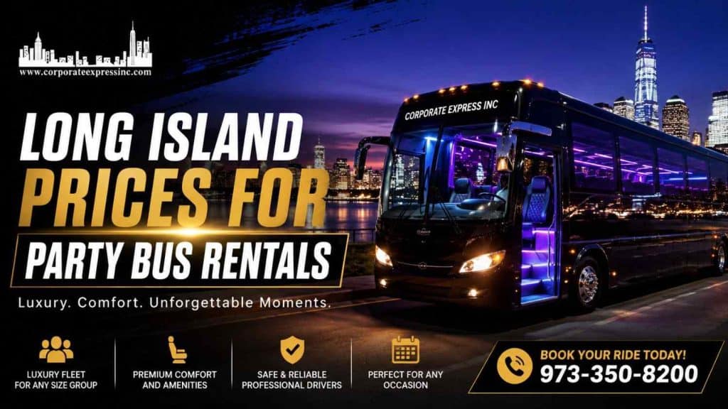 Long Island Prices For Party Bus Rentals
