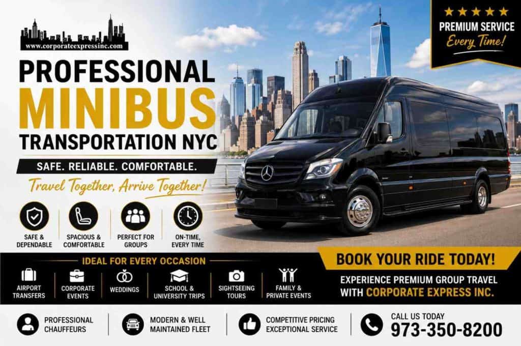 Professional Minibus Transportation Nyc