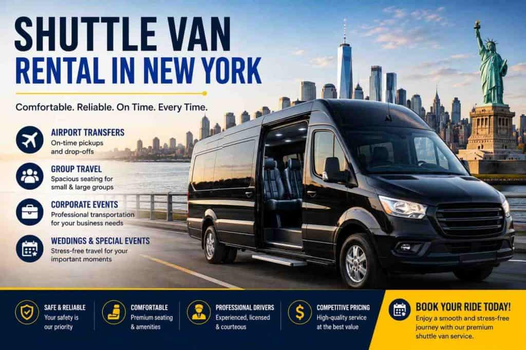 Shuttle Van Rental in New York