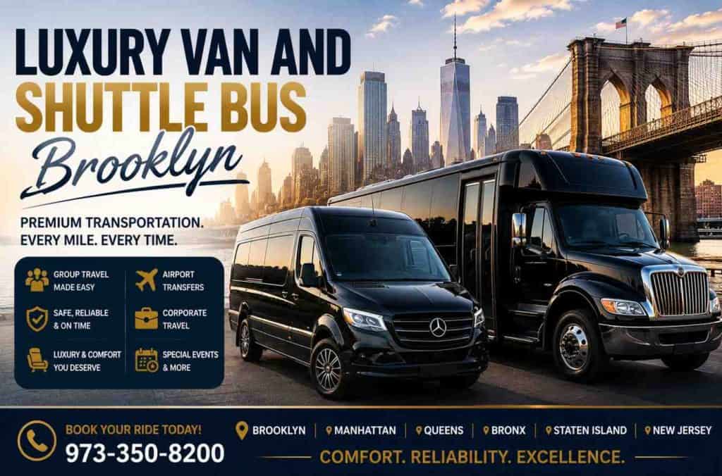Luxury Van And Shuttle Bus Brooklyn
