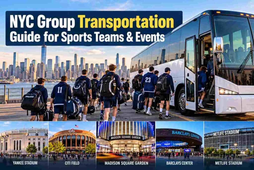 NYC Group Transportation Guide for Sports Teams & Events