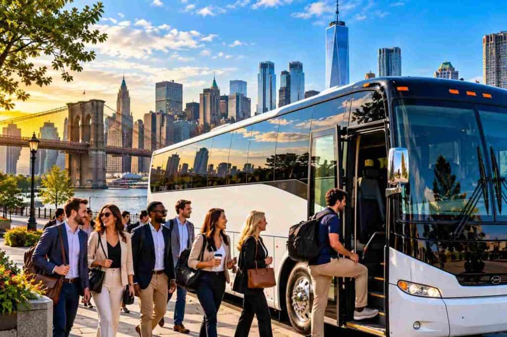 bus rental NYC